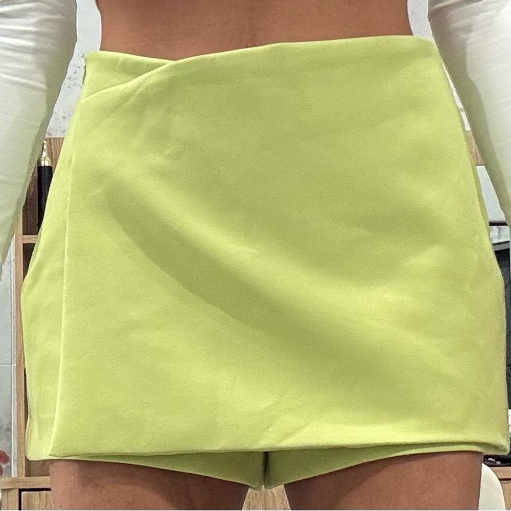 Zara Light Green Skort